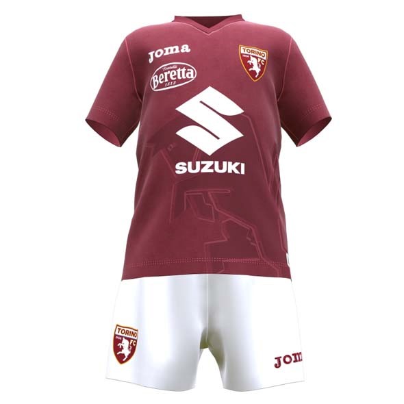 Fussballtrikots Torino Heim Kinder 2022-2023